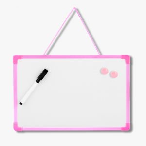 MINI QUADRO BRANCO MAGNÉTICO 30x20cm - com alça