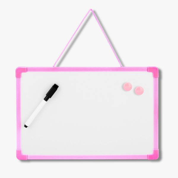 MINI QUADRO BRANCO MAGNÉTICO 30x20cm - com alça