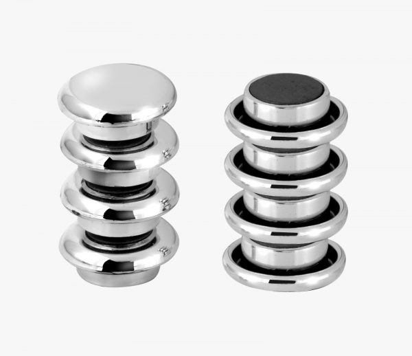 IMÃ BOTÃO PRATA 20MM - 8 peças - Imagem 2