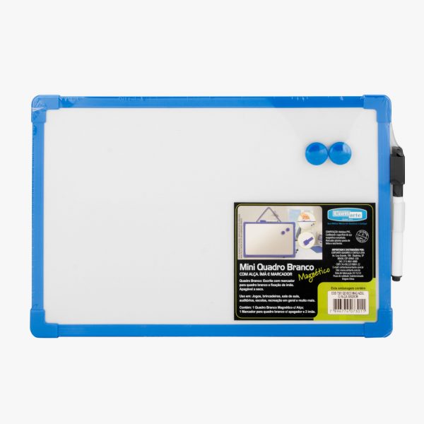 MINI QUADRO BRANCO MAGNÉTICO 30x20cm - com alça - Imagem 3